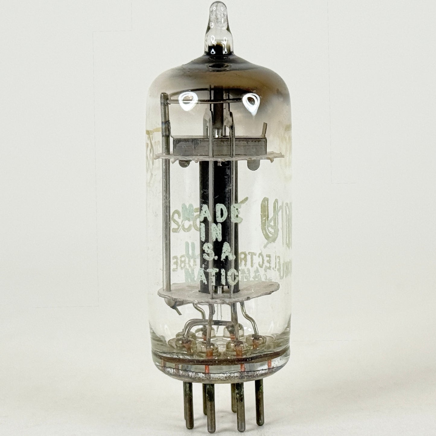(1) Tested National Union 12BF6 Tube with Box Date Code 5326 Double Diode Triode Tube