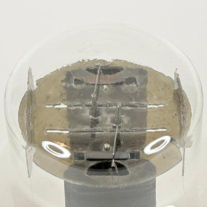 (1) Tested Sylvania U.S. Navy CHS 5Z3 Tube Black Ribbed Plates Square Getter