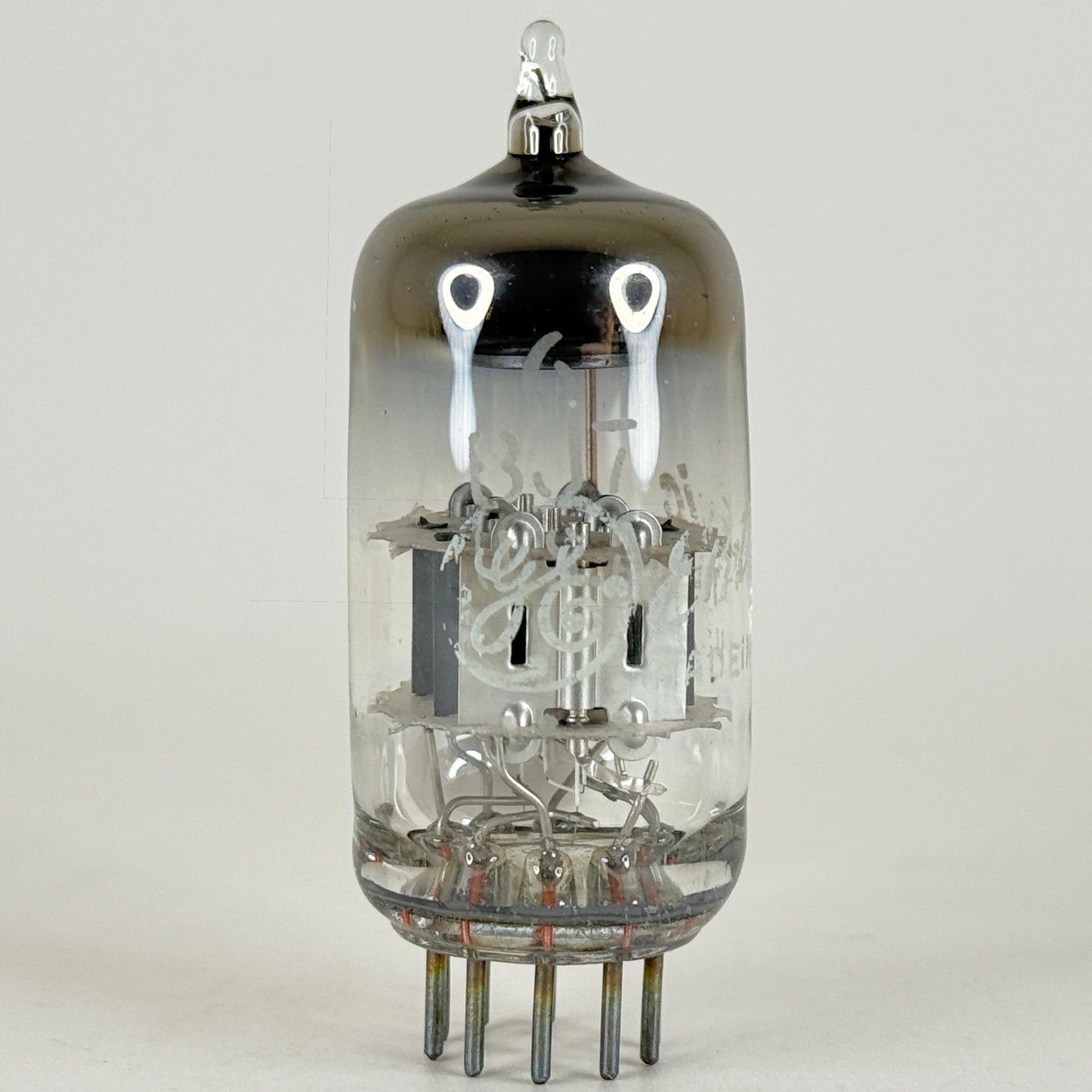 (1) Tested GE 6BJ7 Tube General Electric Triple Diode Vacuum Tube