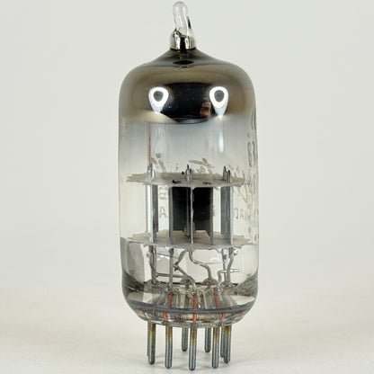 (1) Tested GE 6BJ7 Tube General Electric Triple Diode Vacuum Tube