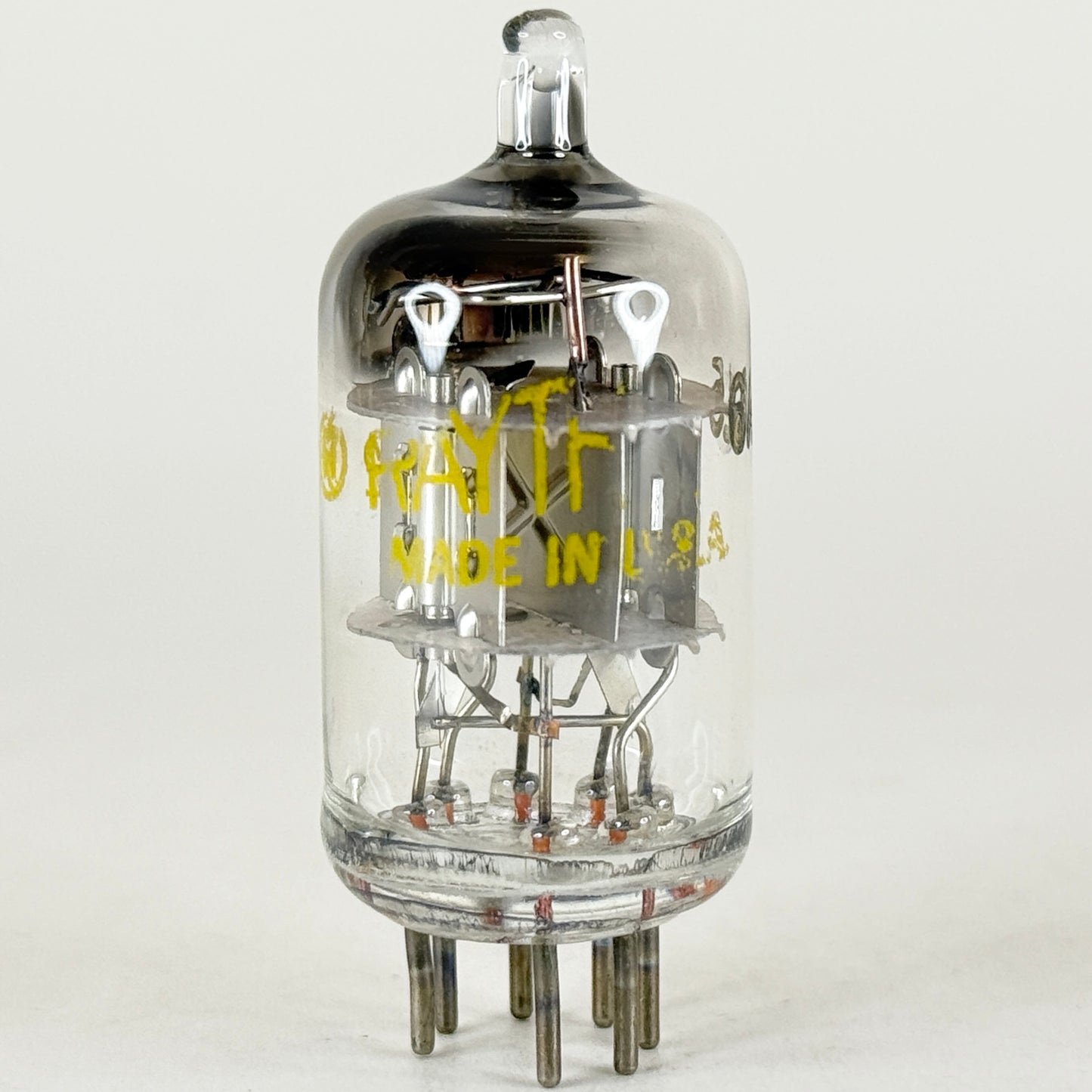(1) Tested Balanced Raytheon 6AL5 Tube Date Code G02 6AL5 Twin Diode Vacuum Tube