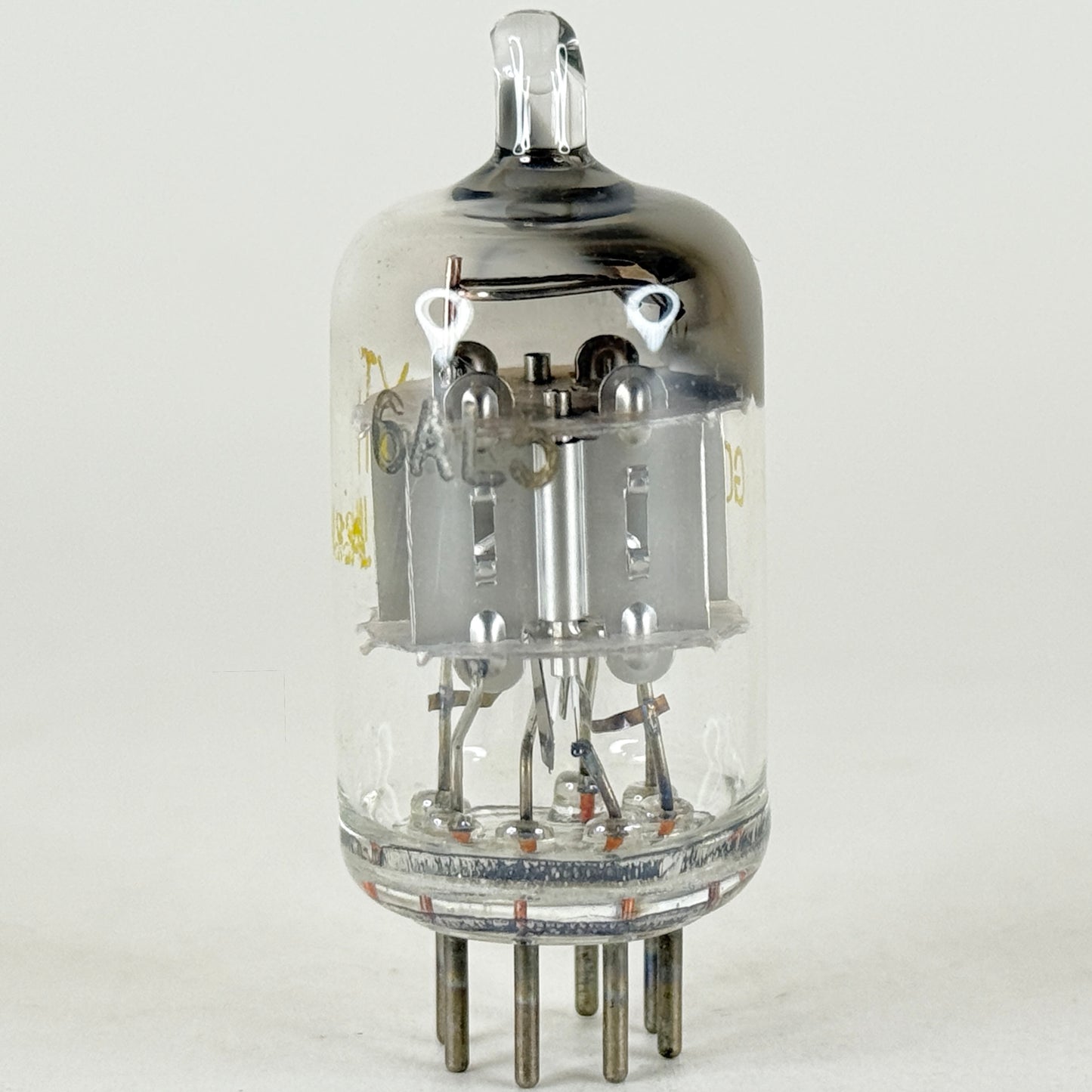 (1) Tested Balanced Raytheon 6AL5 Tube Date Code G02 6AL5 Twin Diode Vacuum Tube