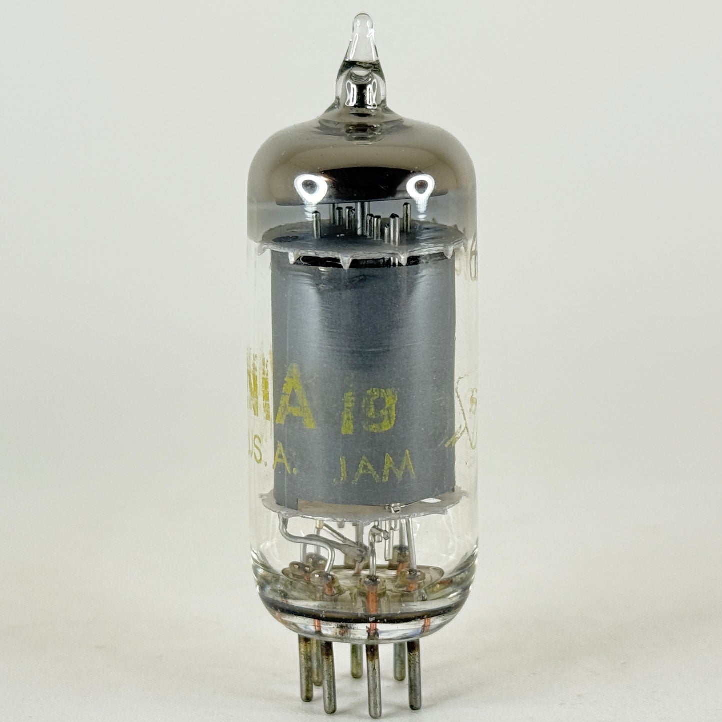 (1) Tested Strong Sylvania 6CS6 Tube with Box Date Code ig JAM Heptode Tube