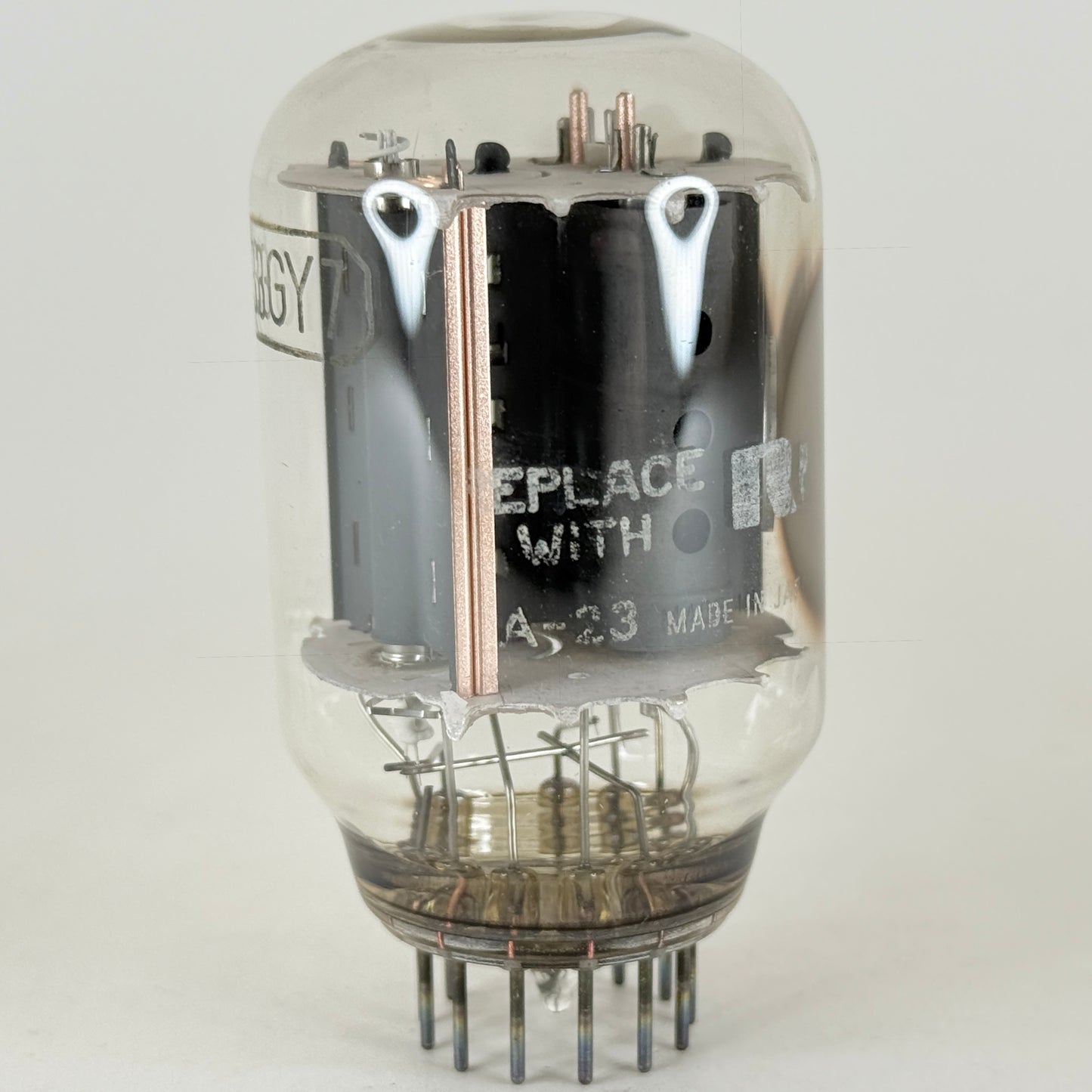 (1) Tested RCA 33GY7 Tube Compactron Made in Japan Date Code A-23 Pentode Diode