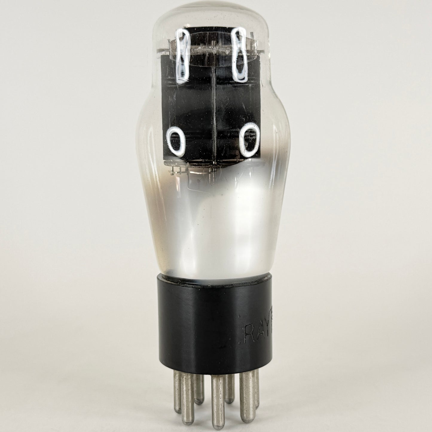 (1) Tested Raytheon 12A5 Tube Engraved Base Power Amplifier Pentode Vacuum Tube