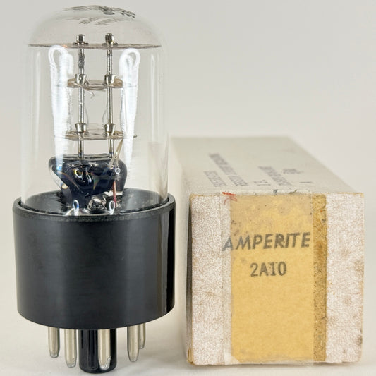 (1) Tested 1968 Amperite 2A10 Tube and Box Ballast Current Regulating Tube (b)