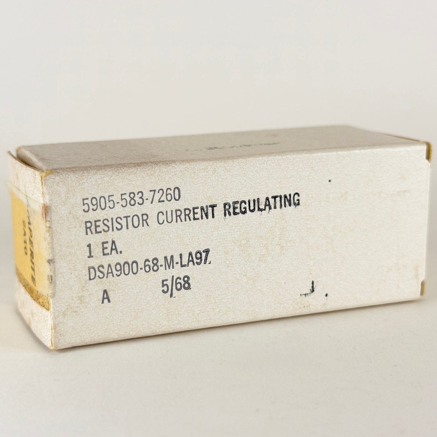 (1) Tested 1968 Amperite 2A10 Tube and Box Ballast Current Regulating Tube (b)