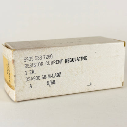 (1) Tested 1968 Amperite 2A10 Tube and Box Ballast Current Regulating Tube (b)