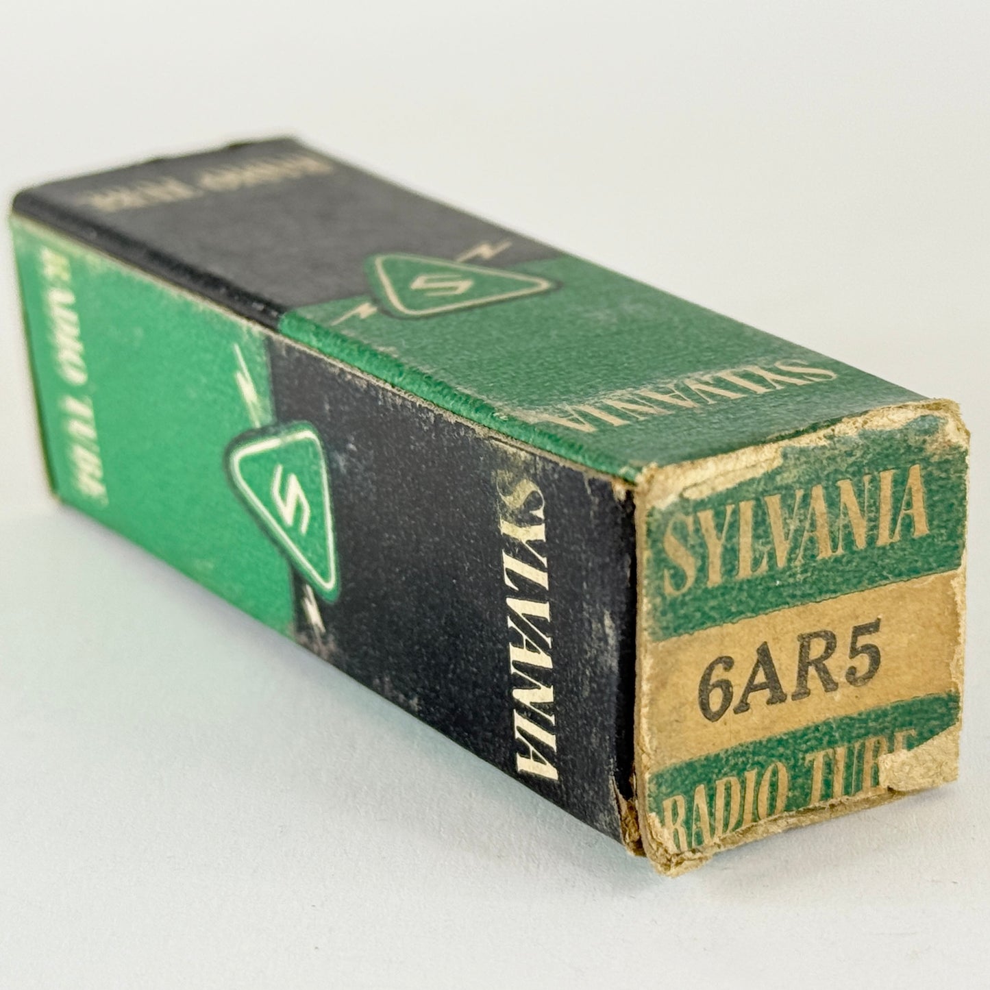 (1) Tested Sylvania 6AR5 Tube with Box Power Pentode Vacuum Tube