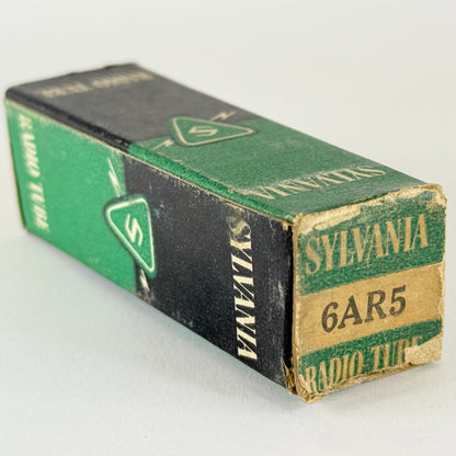 (1) Tested Sylvania 6AR5 Tube with Box Power Pentode Vacuum Tube