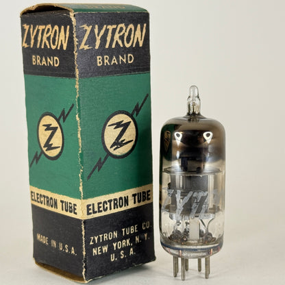 (1) Tested Zytron 6BC5 Tube with Box Date Code 56-20 Sharp Cutoff Pentode Tube