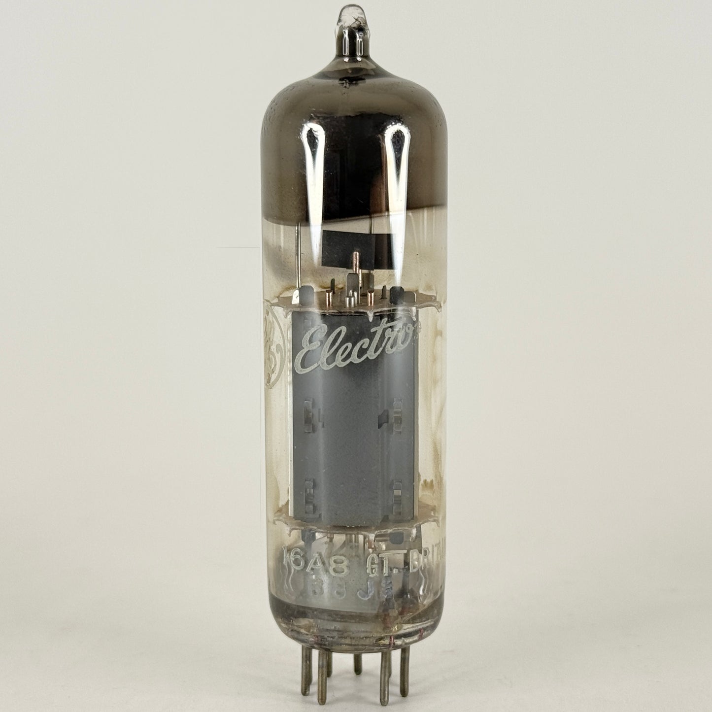 (1) Tested GE 16A8 PCL82 Tube with Box Blackburn Great Britain Code B8J5 Triode