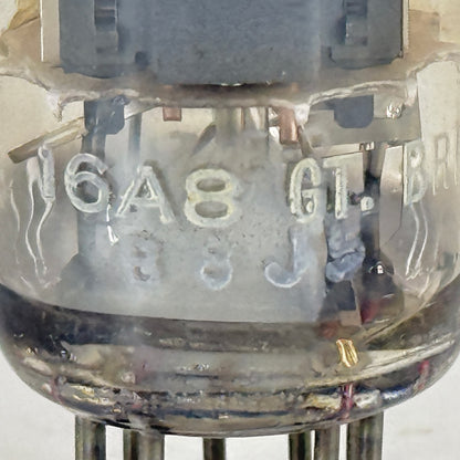 (1) Tested GE 16A8 PCL82 Tube with Box Blackburn Great Britain Code B8J5 Triode