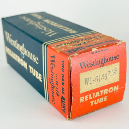 (1) Tested Westinghouse WL 6146 Tube with Box Date Code 59-40 Beam Power Tube
