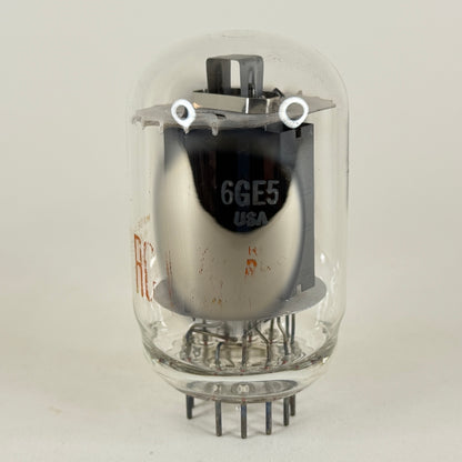 (1) Tested RCA 6GE5 Tube with Box Date Code CA. Beam Power Vacuum Tube