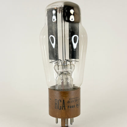 (1) Tested RCA 5R4GY Tube Rare Top Side Getter with Pac Man Mica Code 1-43 (b)