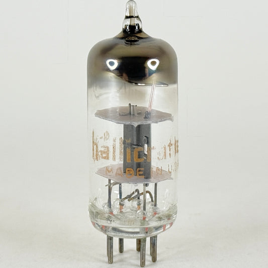 (1) Tested Hallicrafters 6AB4 Tube Date Code 61-31 Square Halo Getter Triode