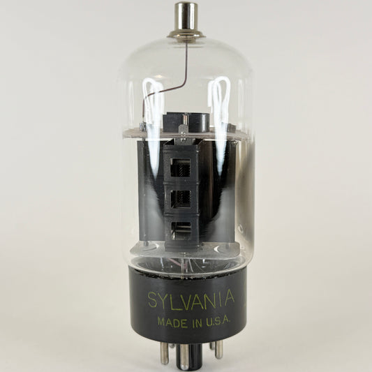 (1) Tested Sylvania 6CU6 Tube Date Code CB 6CU6 Beam Power Vacuum Tube