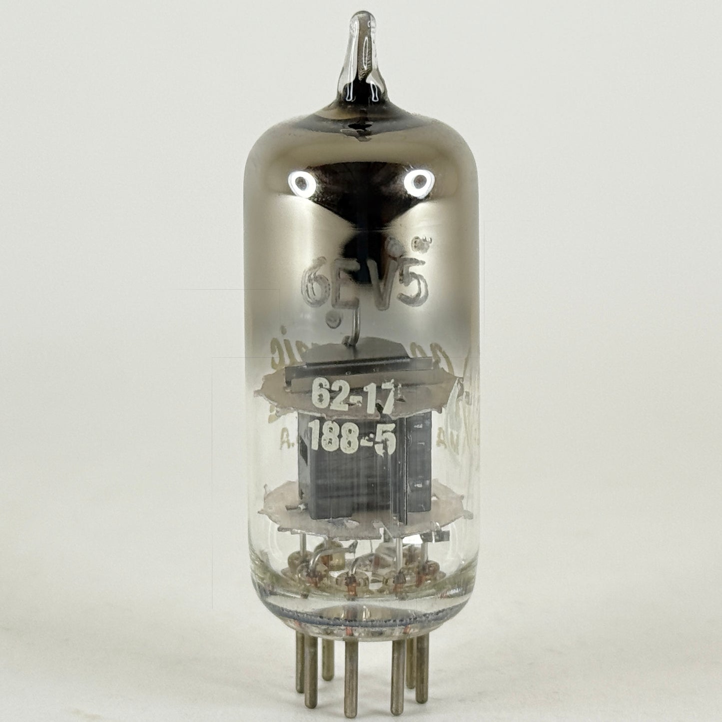 (1) Tested GE 6EV5 Tube with Box Date Code 62-17 General Electric Tetrode Tube