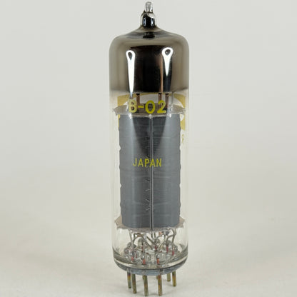 (1) Tested Raytheon 6EM5 Tube with Box Japan Date Code B-02 Beam Power Tube