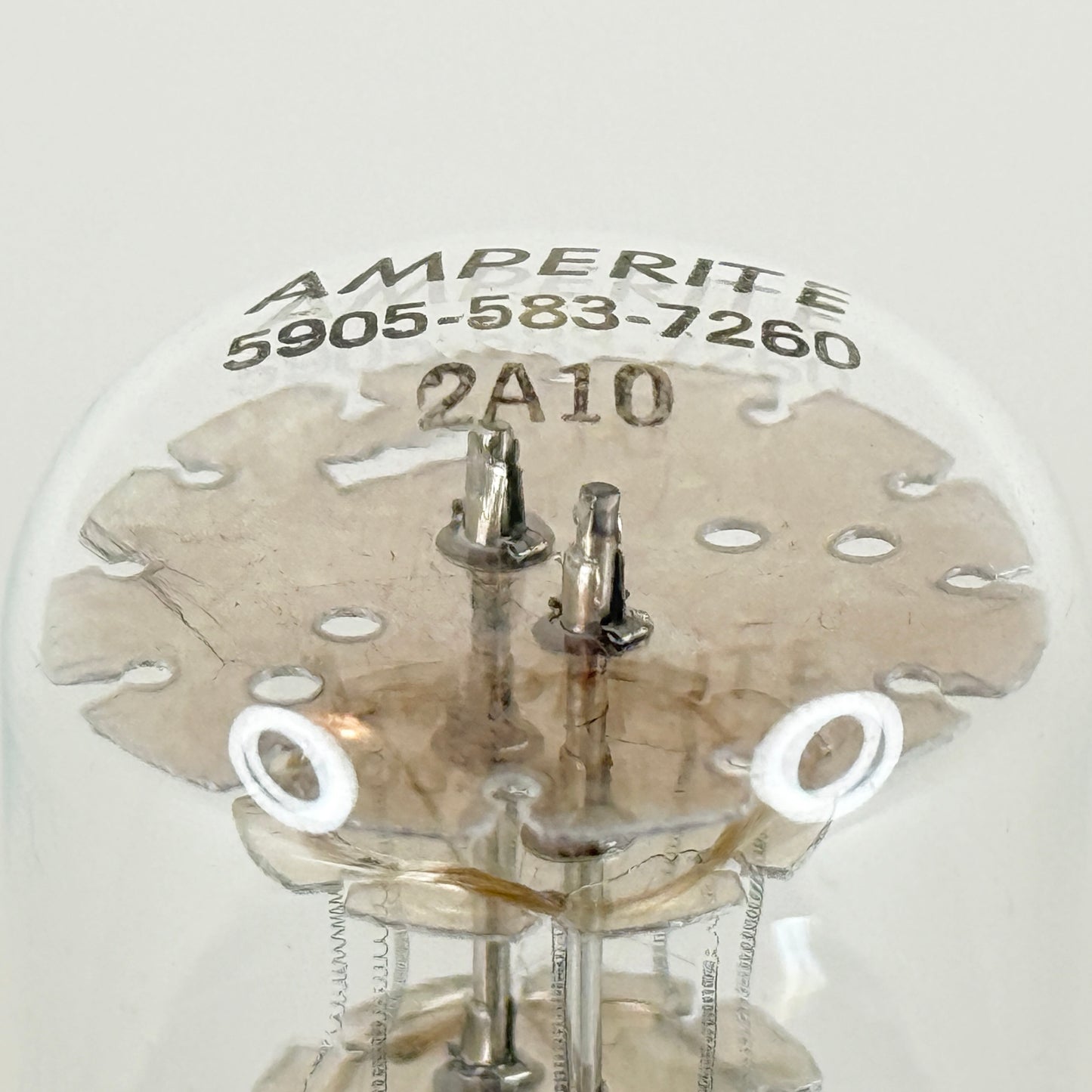 (1) Tested 1968 Amperite 2A10 Tube with Box Current Regulating Ballast Tube (c)