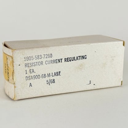 (1) Tested 1968 Amperite 2A10 Tube with Box Current Regulating Ballast Tube (c)