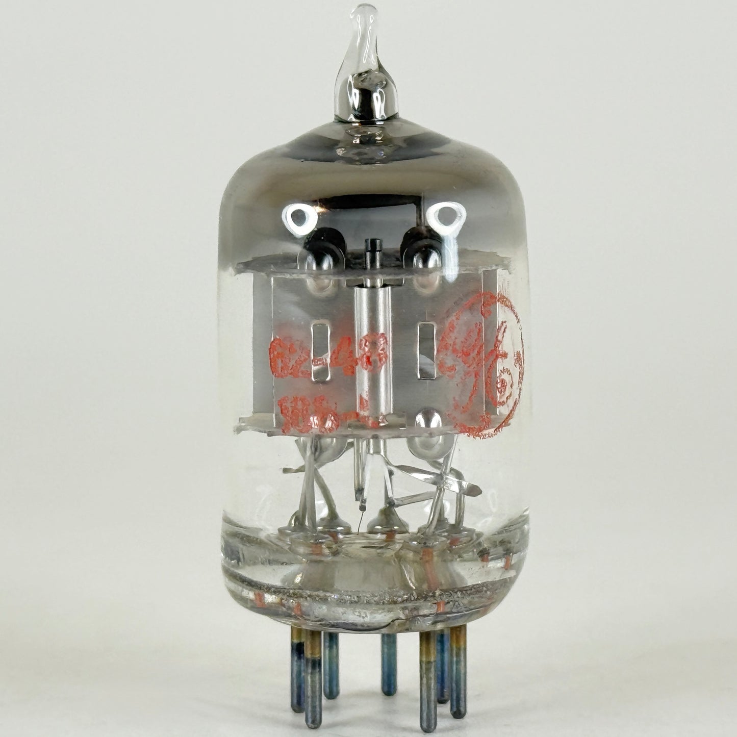 (1) Tested Balanced GE 6AL5 Tube with Box Code 62-48 General Electric Twin Diode