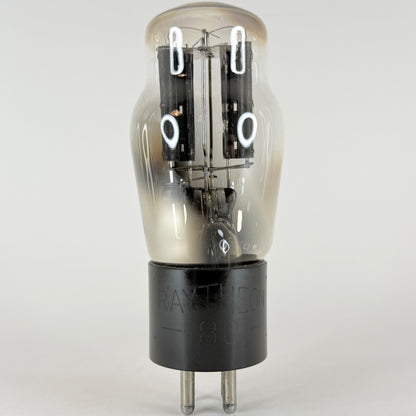 (1) Tested Raytheon Type 80 Tube Engraved Base Hanging Filament Rectifier Tube