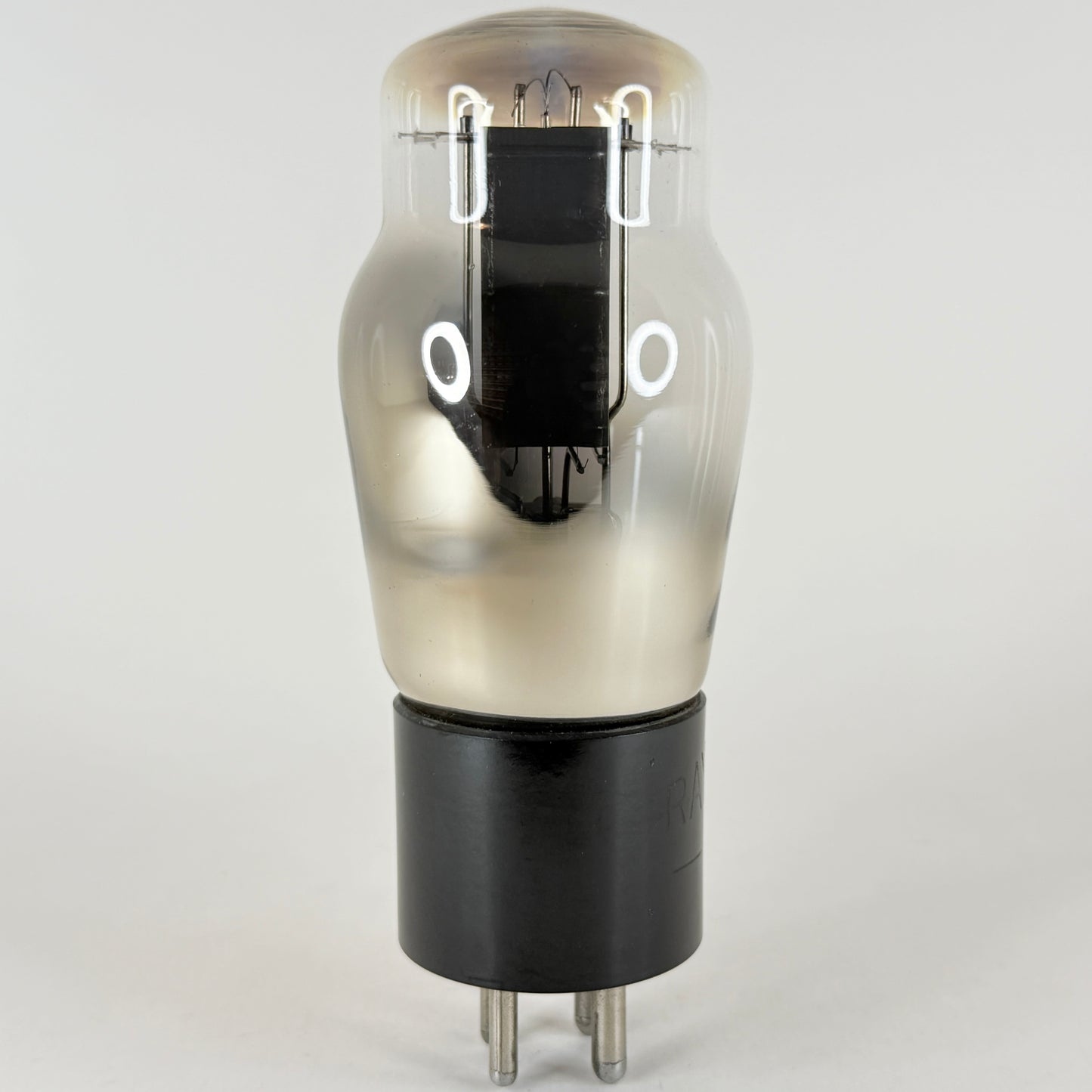 (1) Tested Raytheon Type 80 Tube Engraved Base Hanging Filament Rectifier Tube