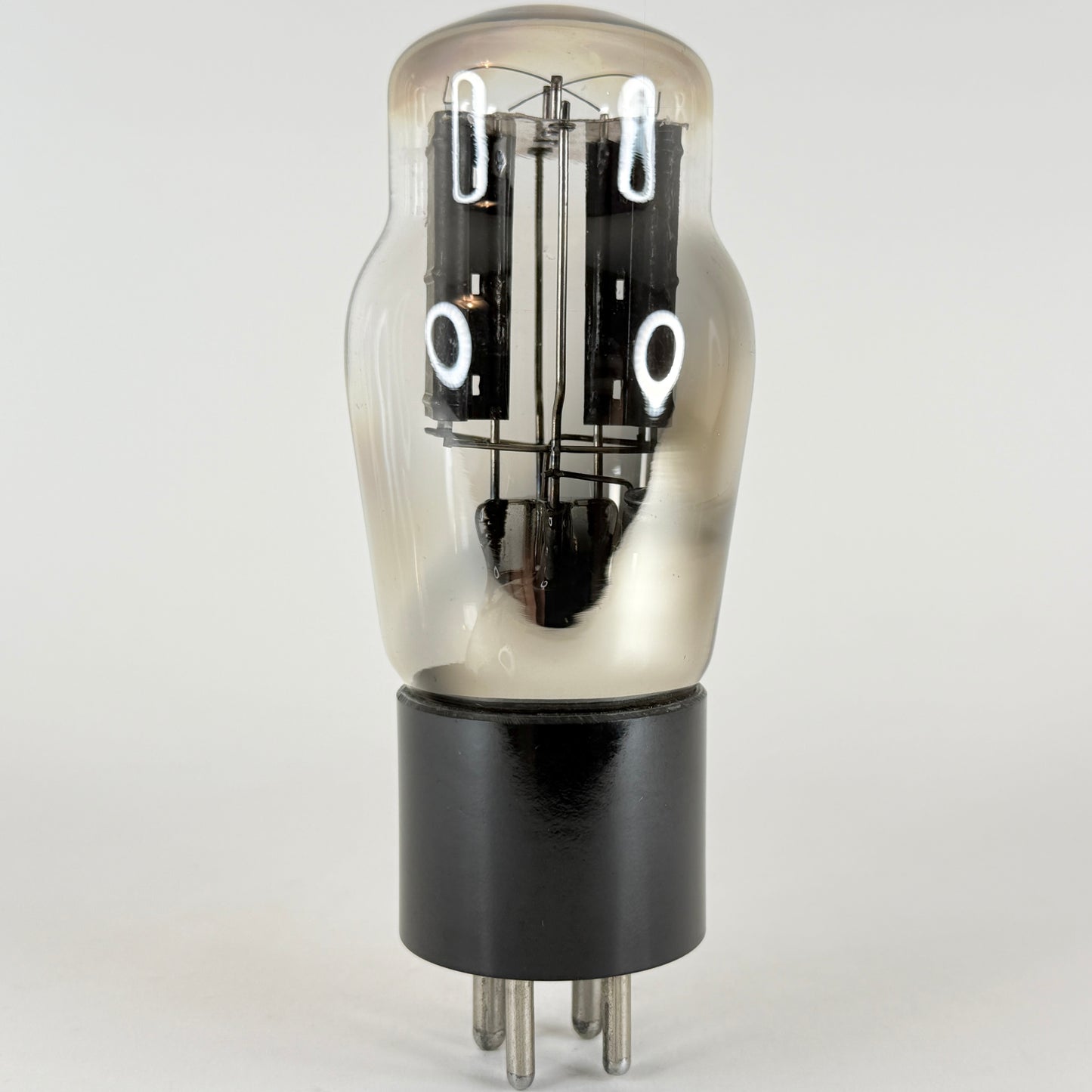 (1) Tested Raytheon Type 80 Tube Engraved Base Hanging Filament Rectifier Tube