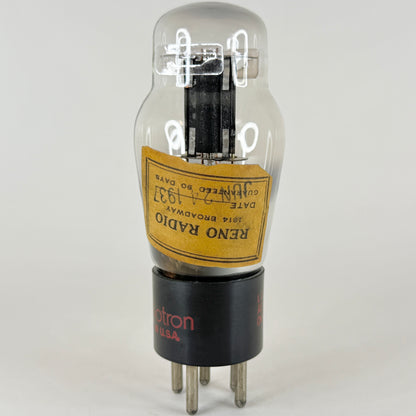 (1) Tested 1937 RCA Radiotron Type 27 Tube Red Letters Medium Mu Triode Tube