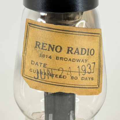 (1) Tested 1937 RCA Radiotron Type 27 Tube Red Letters Medium Mu Triode Tube