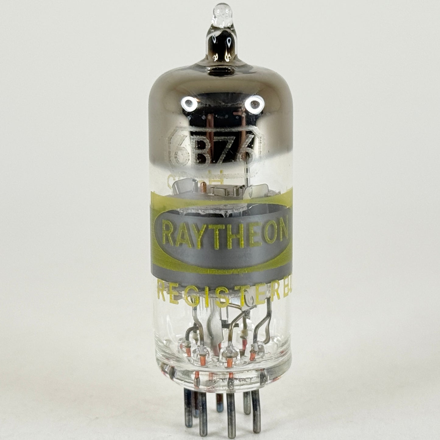 (1) Tested Raytheon 6BZ6 Tube with Box Code H-22 Made in Japan Pentode Tube