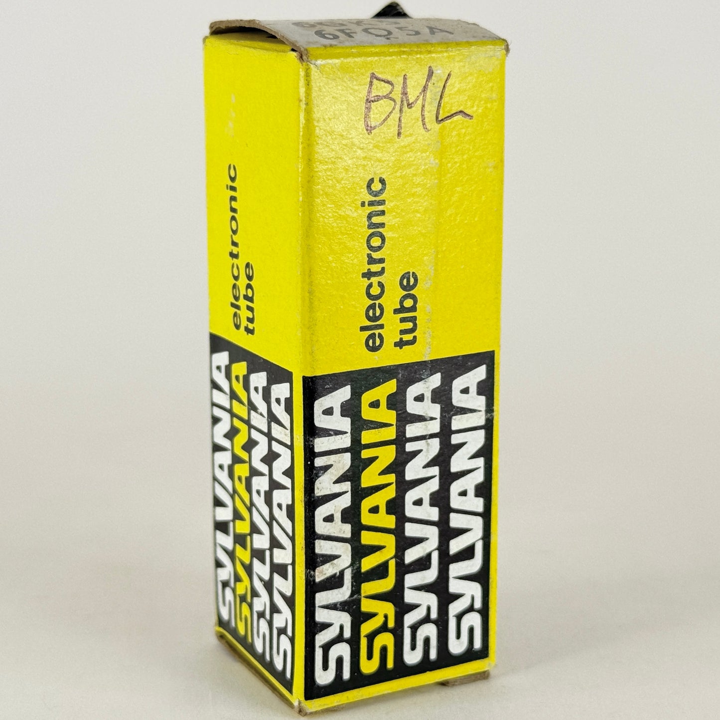 (1) Tested Sylvania 6GK5 6FQ5A Tube with Box Date Code aj ADF 6GK5 Tube