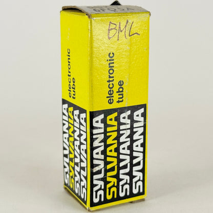 (1) Tested Sylvania 6GK5 6FQ5A Tube with Box Date Code aj ADF 6GK5 Tube
