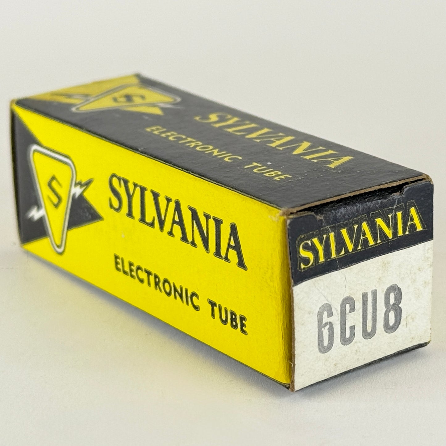 (1) Tested Sylvania 6CU8 Tube with Box Date Code am YAD Triode Pentode Tube (a)