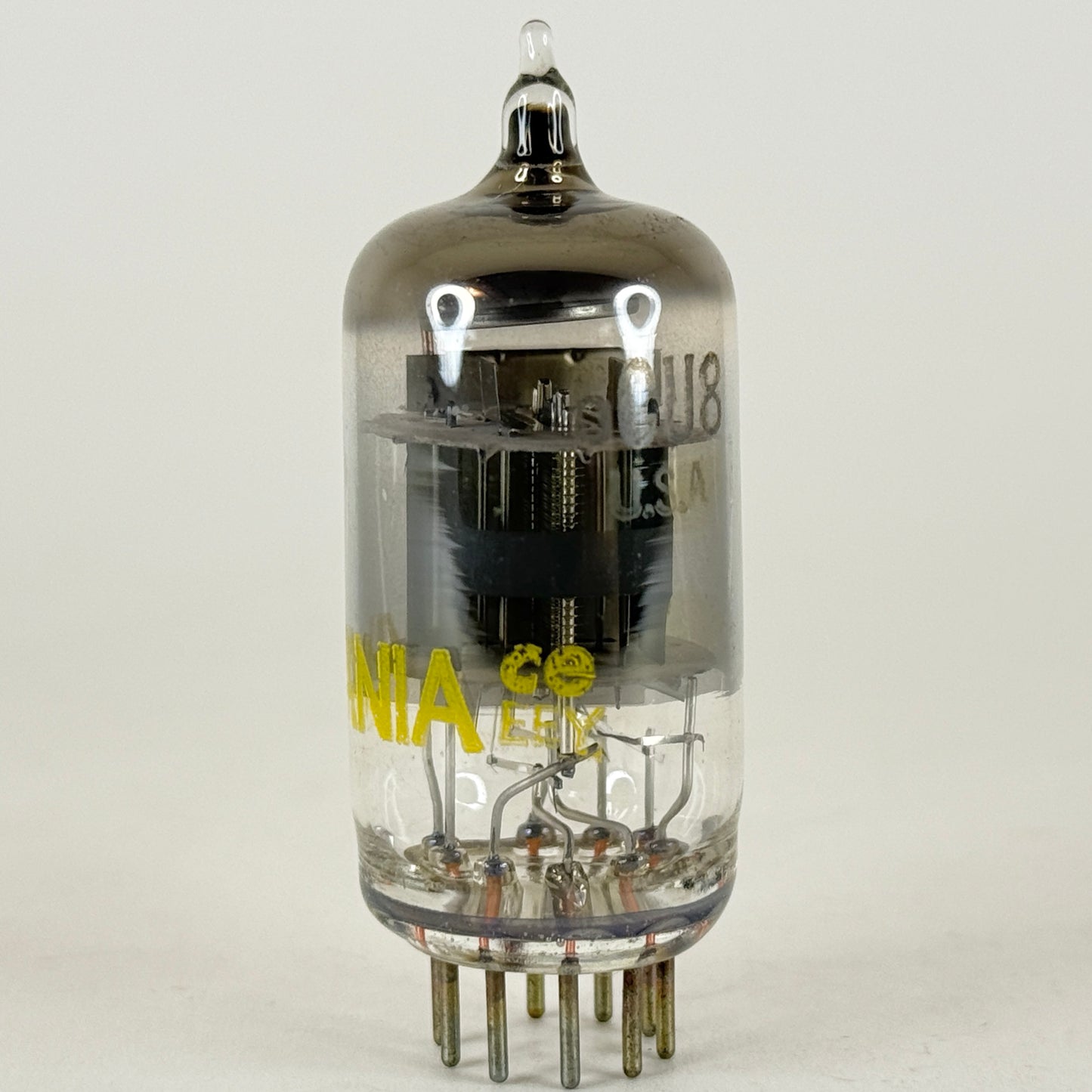 (1) Tested Sylvania 6CU8 Tube with Box Date Code ce EEY Triode Pentode Tube
