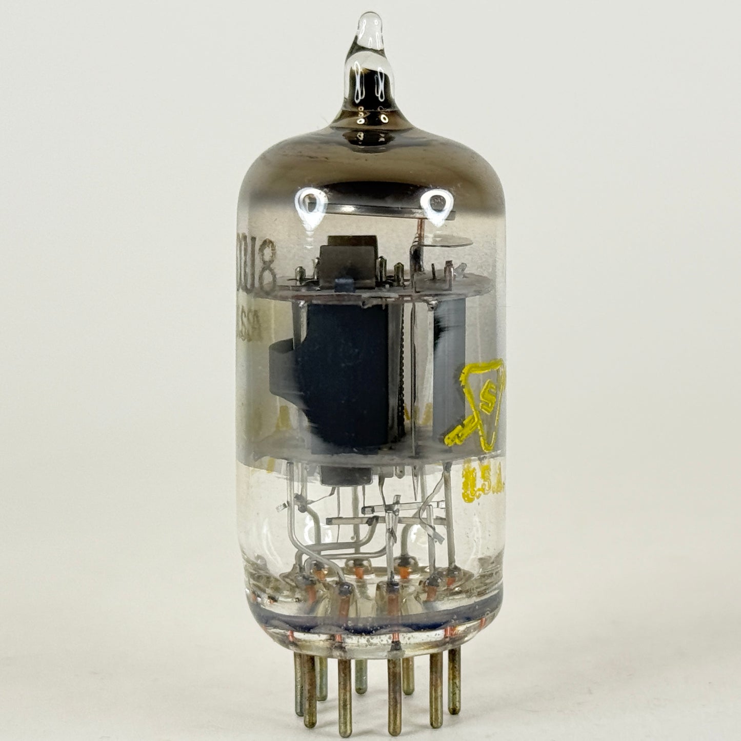 (1) Tested Sylvania 6CU8 Tube with Box Date Code ce EEY Triode Pentode Tube