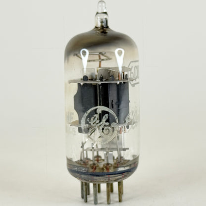 (1) Tested GE 6CU8 Tube and Box Code HF General Electric Triode Pentode Tube
