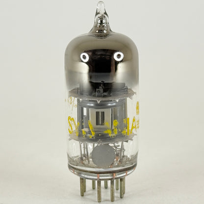 (1) Tested Sylvania 6AS8 Tube with Box Code fe ESP Diode Sharp Cutoff Pentode