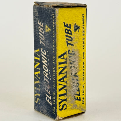 (1) Tested Sylvania 6AS8 Tube with Box Code fe ESP Diode Sharp Cutoff Pentode