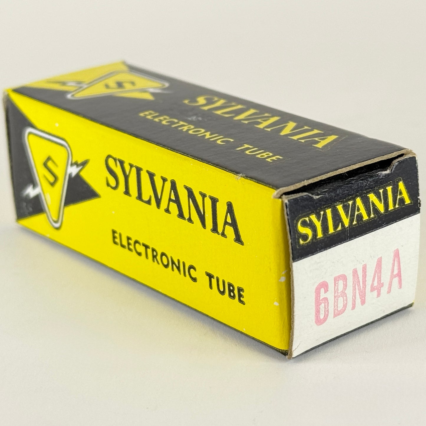 (1) Tested Sylvania 6BN4A Tube with Box Red Letters Code db ABT Medium Mu Triode