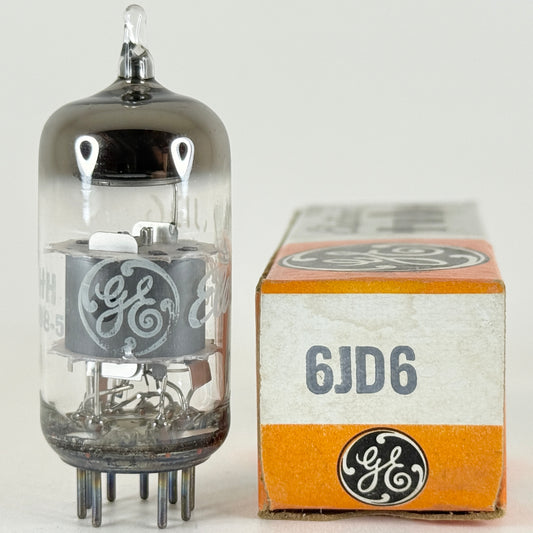 (1) Tested 1973 GE 6JD6 Tube and Box Date Code HH General Electric Pentode Tube