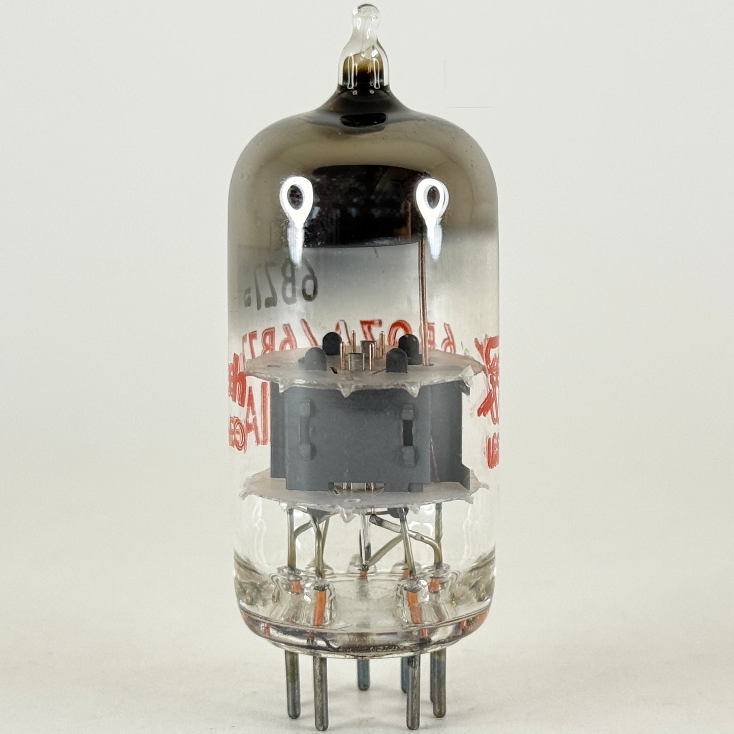 (1) Tested Sylvania 6BQ7A 6BZ7 Tube Red Letters with Box Code eh AEO Twin Triode