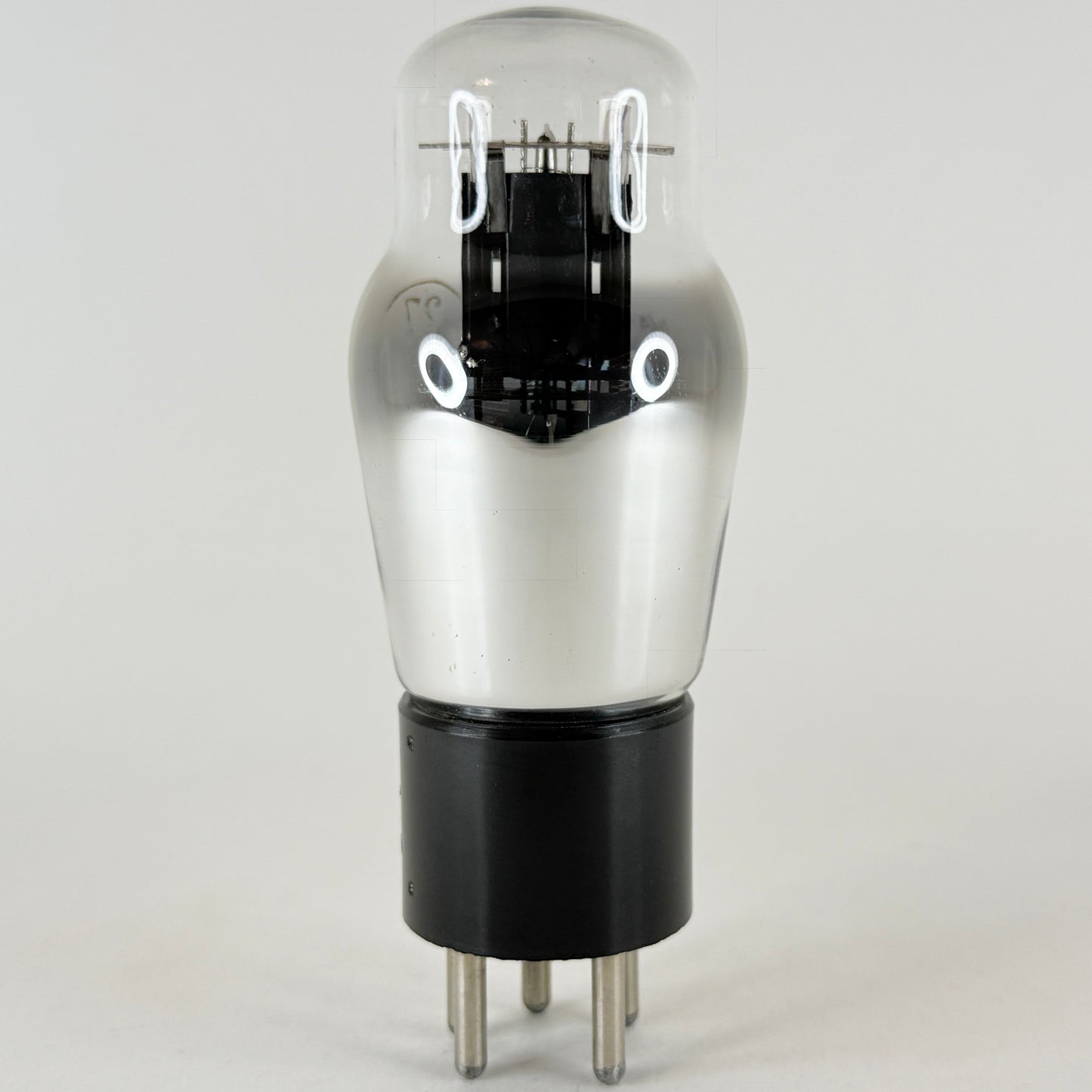 (1) Tested National Union Type 27 Tube with Engraved Base Code J Triode Tube