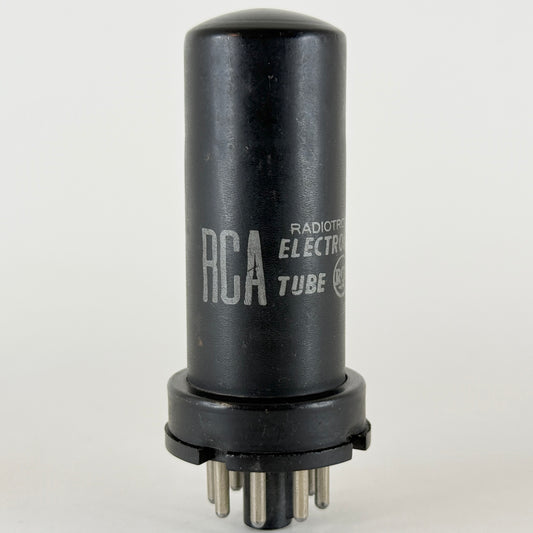 (1) Tested RCA 6AG7 Tube Date Code 452 RCA Black Metal Power Pentode Vacuum Tube