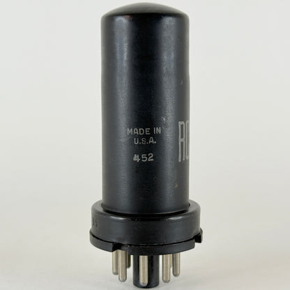 (1) Tested RCA 6AG7 Tube Date Code 452 RCA Black Metal Power Pentode Vacuum Tube