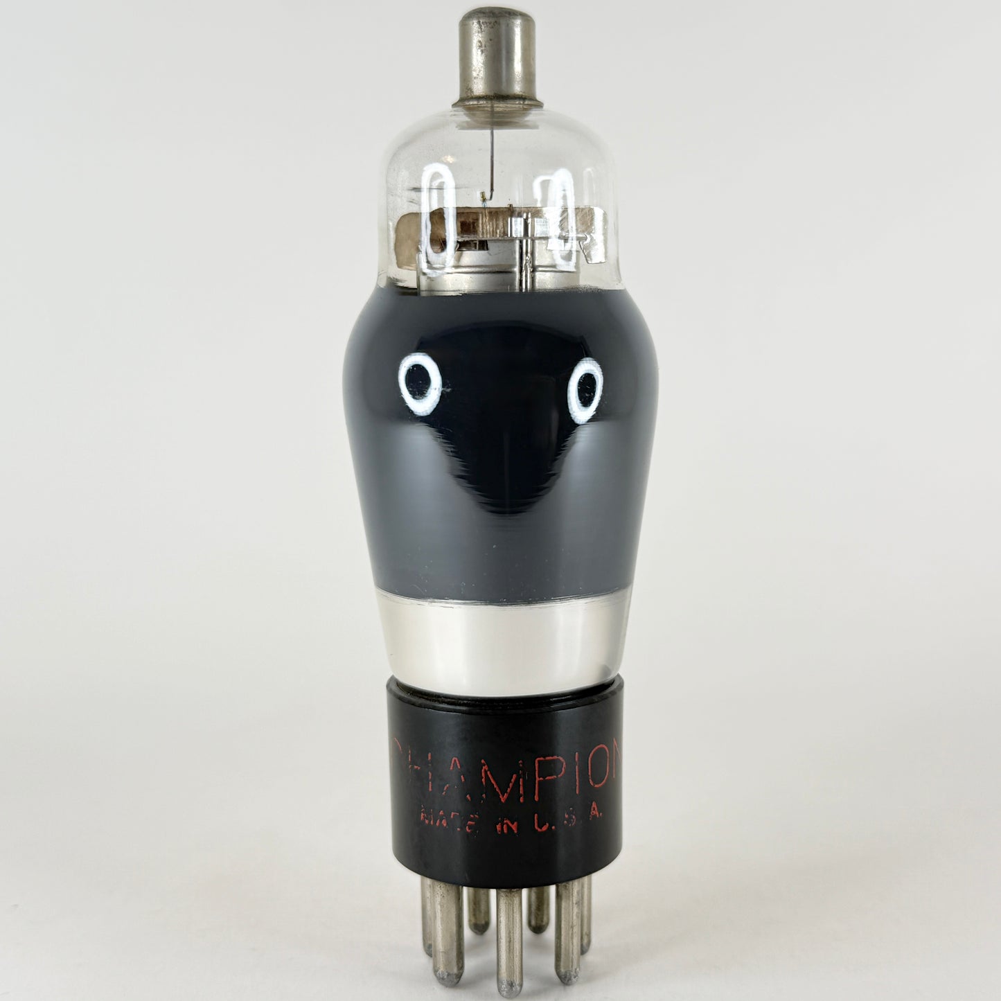 (1) Tested Champion 6A7 Tube Date Code C8C Pentagrid Convertor Vacuum Tube