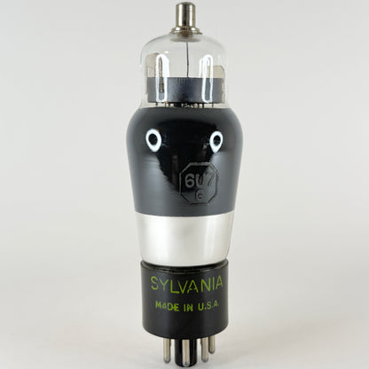 (1) Tested 1943 Sylvania 6U7G Tube Date Code Z3R Remote Cutoff Pentode Tube