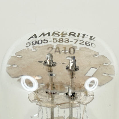 (1) Tested 1968 Amperite 2A10 Tube and Box Current Regulating Ballast Tube (d)
